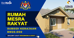 Check spelling or type a new query. Dapat Subsidi Kerajaan Rm20 000 Syarat Syarat Cara Memohon Rumah Mesra Rakyat Rmr