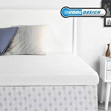 Ruuf Memory Foam Mattress Topper Short Queen 4 Inch High Density Active Cooling Bed Topper R In 2020 Memory Foam Mattress Topper Memory Foam Mattress Foam Mattress