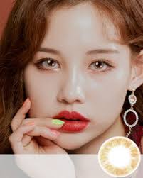 Ina Brown (2pcs) (Silicone Hydrogel) Circle Contact Lens