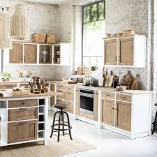 Tous vos meubles de cuisine et de salle à manger se trouvent sur walmart.ca! Ilot Central En Bois Recycle Blanc Rivages Meubles De Cuisine Interior S