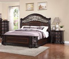 Alibaba.com offers 32,094 king set bedroom products. Buy Mcferran B366 Allison King Panel Bedroom Set 3 Pcs In Dark Brown Wood Solids And Veneer Online