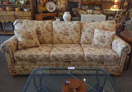 Ethan allen did not even have the courtesy to come and look at it. Ethan Allen Floral Sofa New England Home Furniture Consignment