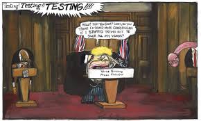 Avoid using a ventilator if at all possible, he told his doctors. Martin Rowson On Responses To Boris Johnson S Coronavirus Briefings Cartoon Opinion The Guardian