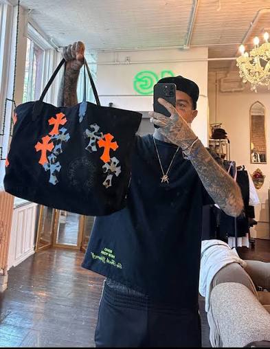 Chrome Hearts CHROME HEARTS MULTI COLOR CROSS BAG LUGGAGE XL | Grailed