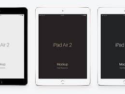 Psd Ipad Air 2 Ipad Air Ipad Mockup Free Ipad