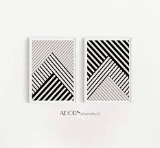 Choose your favorite geometric shape designs and purchase them as wall art, home decor, phone cases, tote bags, and more! Get The Geometric Wall Art Modern Wall Decor Triangle And Stripes Shape Rustic Geometry Decorations For Home Office Living Room Black Minimal Abstract Artwork Set Of 2 8x10