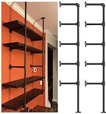 I would love to do shelves like this in the kitchen. Amazon Com Industrial Retro Wall Mount Iron Pipe Shelf Diy Open Bookshelf Hung Bracket Home Improvement Kitchen Shelves Tool Utility Shelves Office Shelves Bookshelves And Bookcases 2pcs Home Improvement