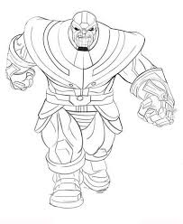 Thanos Free Coloring Pages Avengers Coloring Pages Superhero Coloring Pages Coloring Pages For Boys
