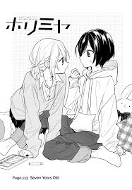Horimiya Manga Chapter 113 Horimiya Manga Covers Anime Art Beautiful