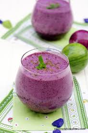 Wild Blueberry Mint And Flax Seed Smoothie Flaxseed Smoothie Frozen Fruit Smoothie Blueberry Mint Smoothie