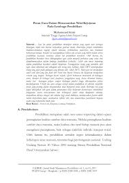 Budi pekerti secara umum budi pekerti berarti moral dan kelakuan yang baik dalam menjalani kehidupan ini. Pdf Peran Guru Dalam Menanamkan Nilai Kejujuran Pada Lembaga Pendidikan