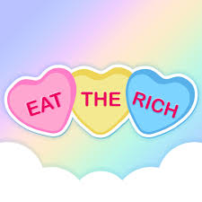 Discover trending #hearts stickers on picsart. Eat The Rich Waterproof Vinyl Sticker Aesthetic Stickers Etsy