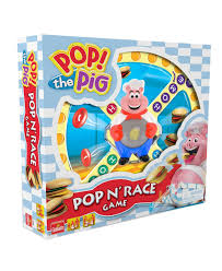 Pressman Games Pop The Pig Pop N Race Game Multi Racing Games Toys Board Games For Kids