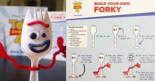 Want To Build Your Own Forky From Toy Story 4 Well Read Our Post And Watch Our Video To Check Out How To Mak Toy Story New Toy Story National Best