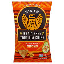 Our tortilla strips can hold up to almost any topping, whether you pile them high with chunky guacamole or dip them in queso. Save On Siete Grain Free Tortilla Chips Nacho Dairy Gluten Free Order Online Delivery Giant