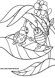 Malvorlage Marienkafer Tiere Insekten Ausmalbilder Kinderbilder Zum Ausmalen Marienkafer Ausmalbild