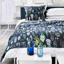 Designers guild linge de lit. Housse De Couette Quill Cobalt Designers Guild Grandes Marques