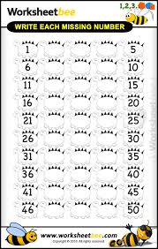 Bring learning to life with thousands of worksheets, games, and more from education.com. Numbers 1 50 Worksheets Template Library