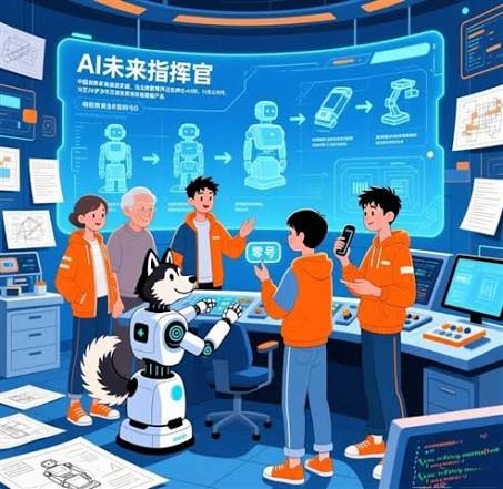 AI未来指挥官行动计划：一场重塑青少年创新教育的商业与社会实践-千家人工智能网