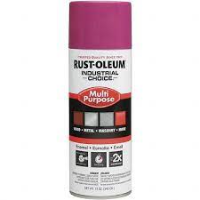 Rust Oleum Safety Purple Gloss Enamel Spray Paint 03688785 Msc Industrial Supply