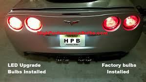 C6 Corvette 80 Watt Cree Led Tail Light Upgrade Kit