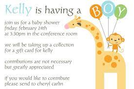 Office Baby Shower Invitation Wording Giraffe Little Monkey Baby Shower Invi Baby Shower Invitation Wording Surprise Baby Shower Invitation Office Baby Showers