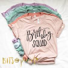 Pink Birthday Squad T Shirts Excited To Share This Item From My Etsy Shop Birthday Squad Birthday Girl Birthday T Shirt Th 40th Birthday Shirts Birthday Squad Shirts Tween Birthday