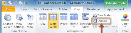 Overtype or over write has somehow been switched on in my outlook 365. Outlook View Multiple Calendars Side By Side Or In Overlay Mode