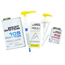 Buy West System 105a Epoxy Resin 32 Fl Oz Bundle With 206a Slow Epoxy Hardener 7 Fl Oz And 300 Mini Pumps Epoxy Metering 3 Pack Pump Set 3 Items Online In Vietnam B07jgj84y4