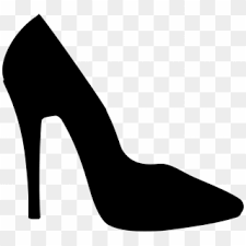 The sturdy heel makes the pitch of a high heel more comfortable for a. High Heel Shoe Png Black And White Transparent High High Heel Silhouette Vector Png Download 796x720 18131 Pngfind