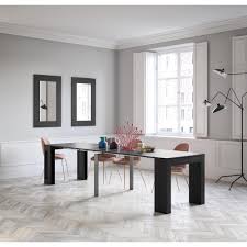 Table extensible avec rallonge table 160 cm table à manger pas cher table ronde en bois grande table. Table Console Extensible Avec Rallonges Integrees Easy Bois Rustique Mobili Fiver