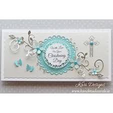 Baptism is an important faith milestone for many christian religions. Handmade Christening Card