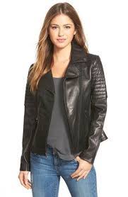 Dkny Asymmetrical Zip Leather Moto Jacket Nordstrom Leather Moto Jacket Leather Moto Asymmetrical Zip