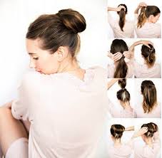 This is such a cute idea for the holidays. Cute Low Buns For Long Hair Novocom Top
