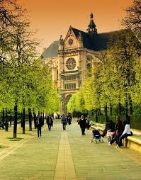 Les Halles Quarter Saint Eustache Church Paris I Paris Francia Paris Francia