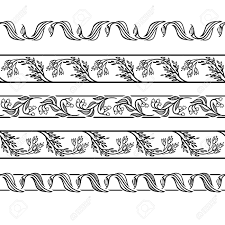 Line hand sketch blooming garden flower contrast colorful seamless pattern vector for fashion fabric. A Set Of Seamless Floral Pattern Lines With Stylized Callas Royalty Free Cliparts Vectors And Stock Illustration Image 56736001