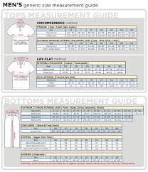 Size Chart For Plus Size Clothes