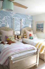 1,047 2020 new bedroom wallpaper products are offered for sale by suppliers on alibaba.com, of which wallpapers/wall coating accounts for 22%, decorative films accounts for 1%, and other flooring. Girls Shared Bedroom New Blue Waves Wallpaper Nesting With Grace