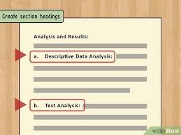 Check spelling or type a new query. How To Write A Statistical Report With Pictures Wikihow