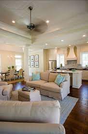 Open Concept With The Kitchen Living Room And Dining Room All Together By Geaux Tigers Home Home Living Room Open Concept Kitchen Living Room
