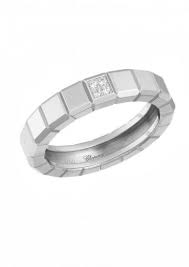 Chopard Ice Cube Ring In White Gold Joyas Alianzas