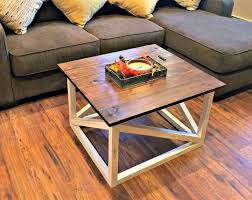 This diy coffee table is so simple, but requires some skills to create. 11 Budget Friendly Diy Coffee Tables Hometalk