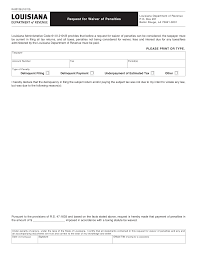 The complete list of penalty exceptions can be found here. Http Revenue Louisiana Gov Taxforms 20128 10 13 F Pdf