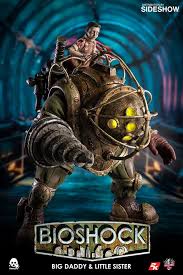 Bioshock 2 Big Daddy And Little Sister The Big Daddy And Little Sister Sixth Scale Figure From Threezero Is Now Available At Sideshow Com For Fans Of Bioshock And V Bioshock Big Daddy Little Sisters