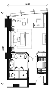 深圳瑞吉酒店 2011 The St Regis Shenzhen Hotel Floor Plan Hotel Room Design Hotel Room Plan