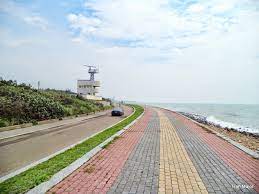 新竹縣] 新豐鄉的海邊秘密基地紅毛港海邊一望無際的大海景觀