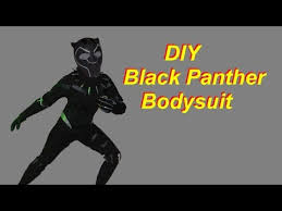 Maybe you would like to learn more about one of these? How To Make A Black Panther Costume Bodysuit Youtube