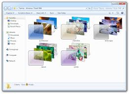 This saves the theme to your pc and puts it on your desktop. Wallpapers Themes Pack From Windows 7 Build 7068 Redmond Pie