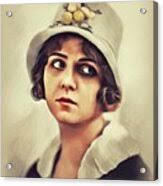 Olive Thomas, Vintage Actress #1 Painting by Esoterica Art Agency