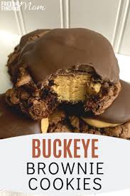 Recipe For Buckeye Brownie Cookies Recipe Buckeye Brownie Cookies Snack Mix Recipes Homemade Snacks Recipes